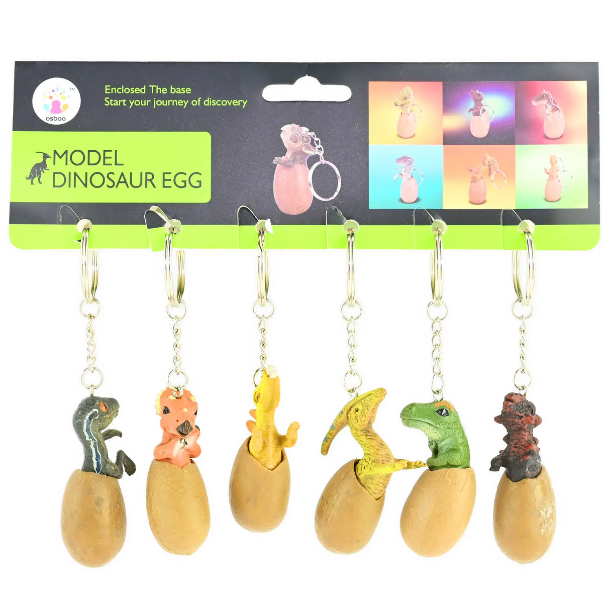 Nøkkelring Dinosaur i Egg | Robetoy