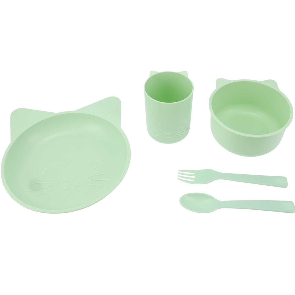 Spisesett barn 5 deler | Flere Farger | Kids Collection