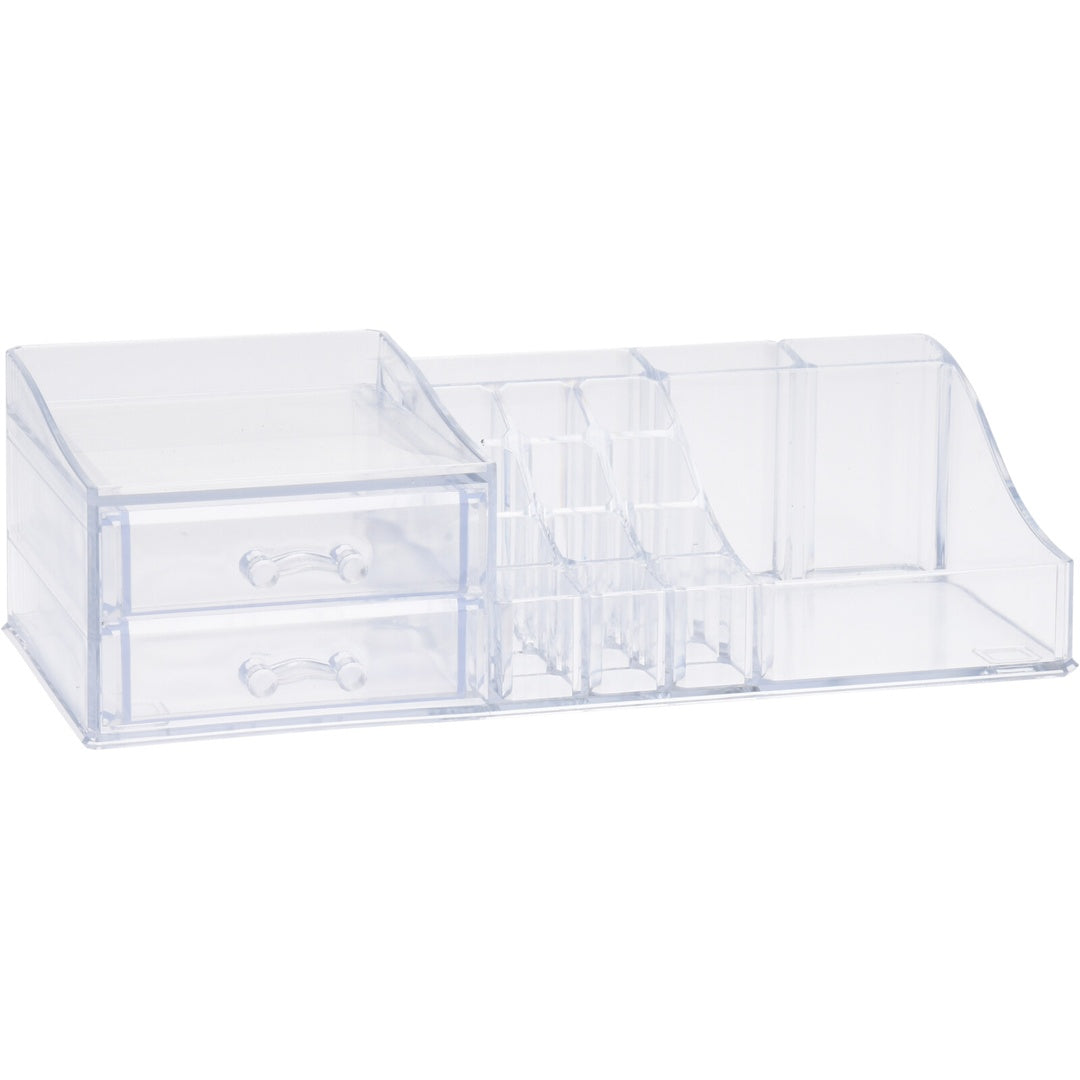 Makeup-organizer med to skuffer | Eleganza