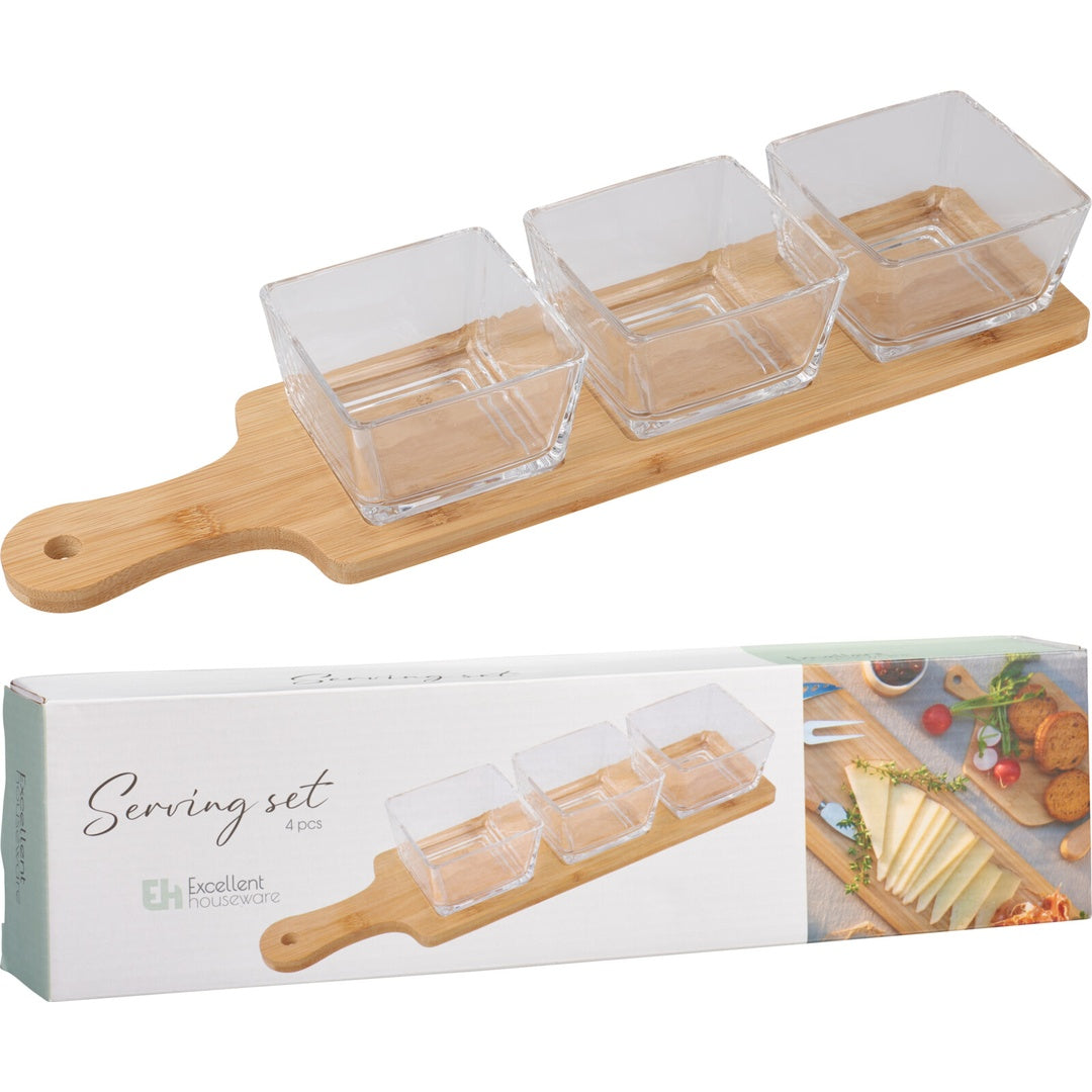 Serveringssett 4 deler | Excellent Houseware