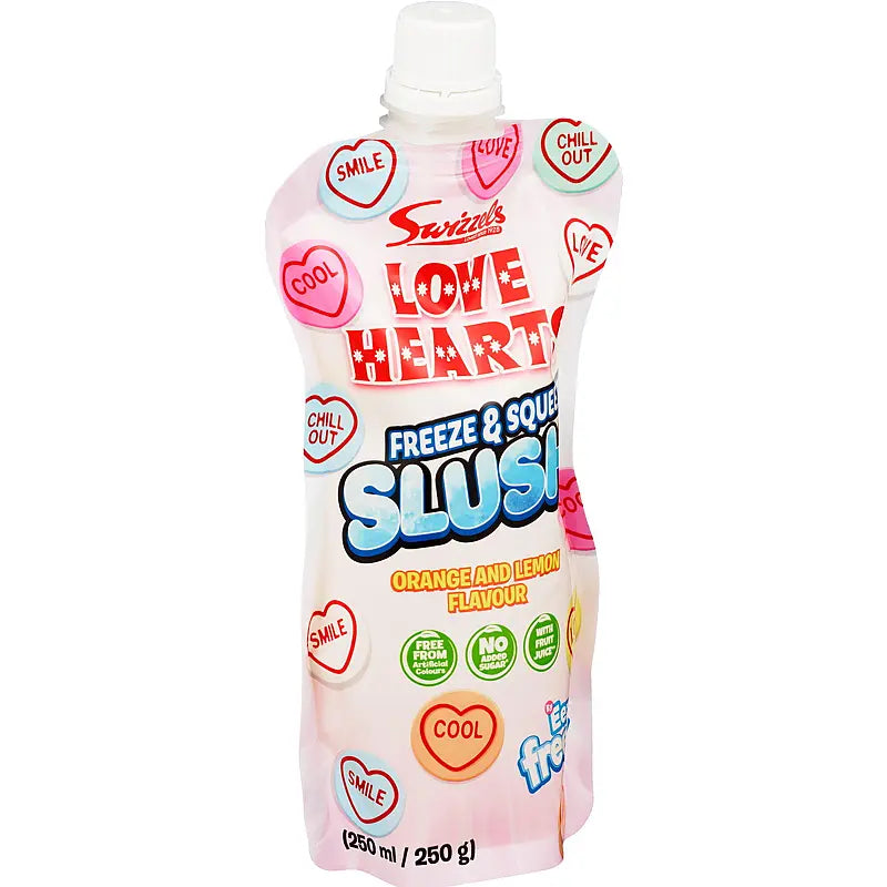 Swizzels Love Hearts Slush 250ml | Lag slush hjemme