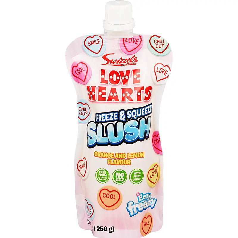 Swizzels Love Hearts Slush 250ml | Lag slush hjemme