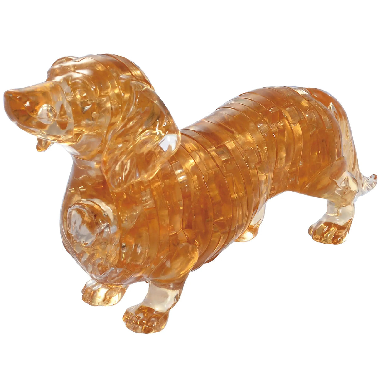 3D Crystal Puzzle Dachshund | 41 Deler