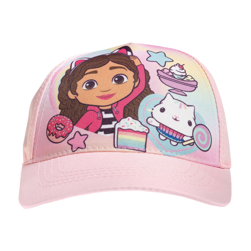 Gabbys Dukkehus Caps Barn | Rosa og Justerbar