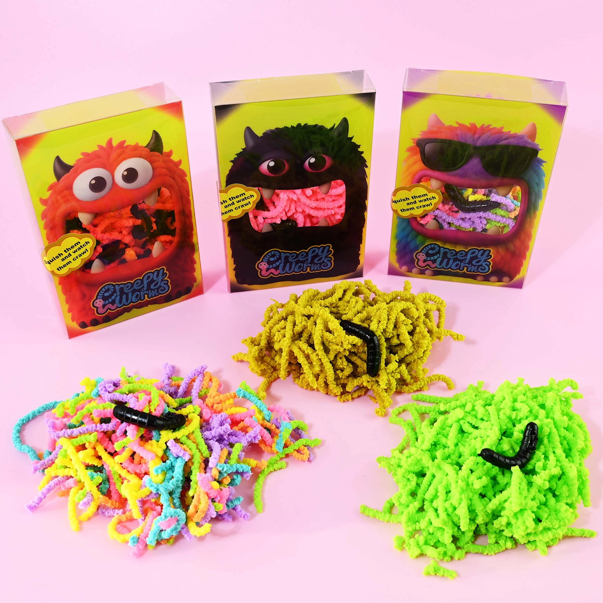Sensoriske Ormer 30g | Magic Worms Monster