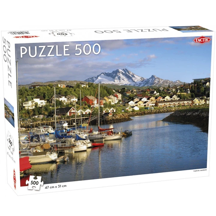 Narvik Havn Puslespill 500 Brikker | Tactic