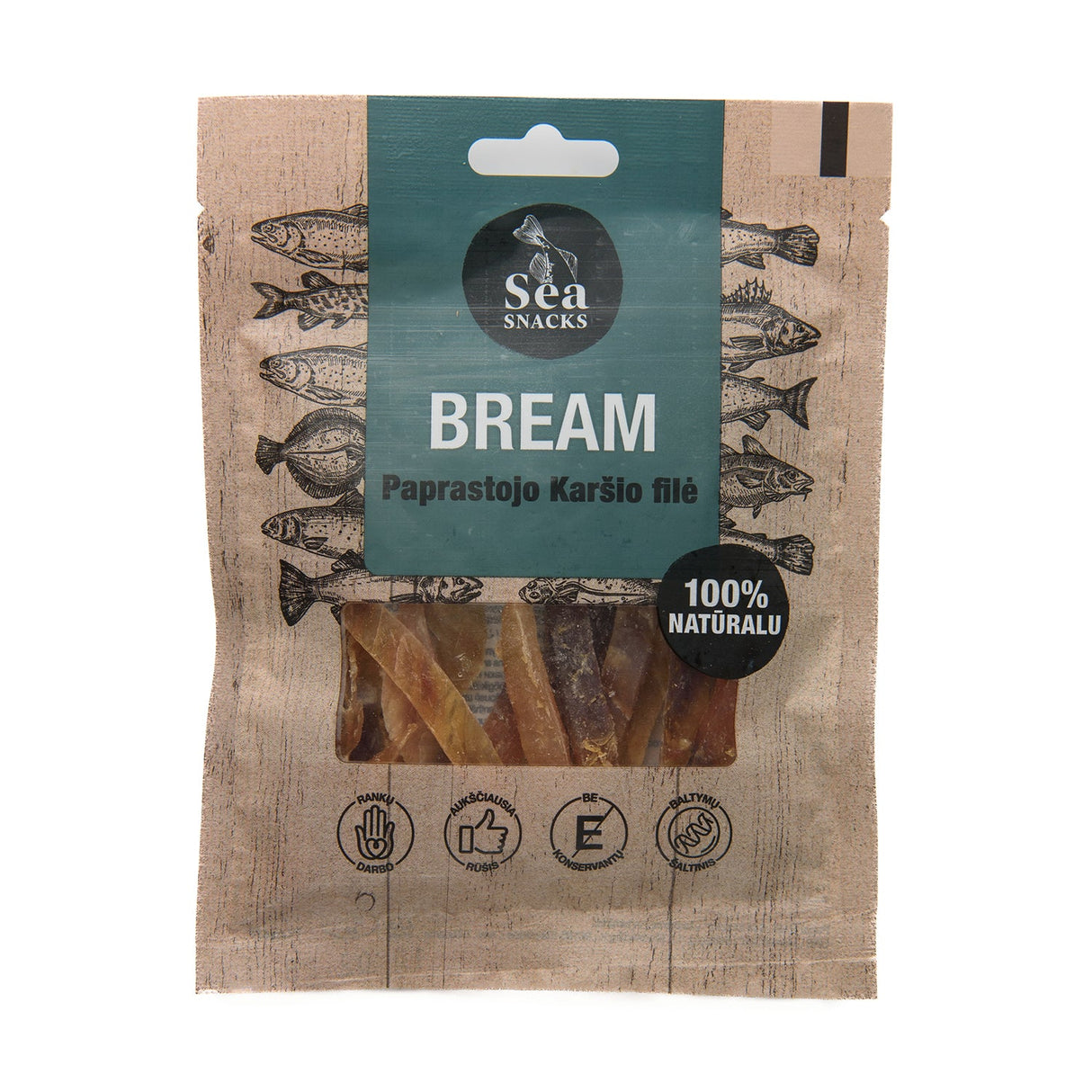 Sea Snacks Tørrfisk Tørket Brasme 30g
