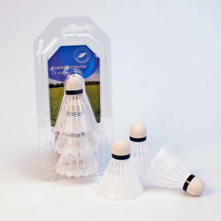 Badmintonballer 3pk