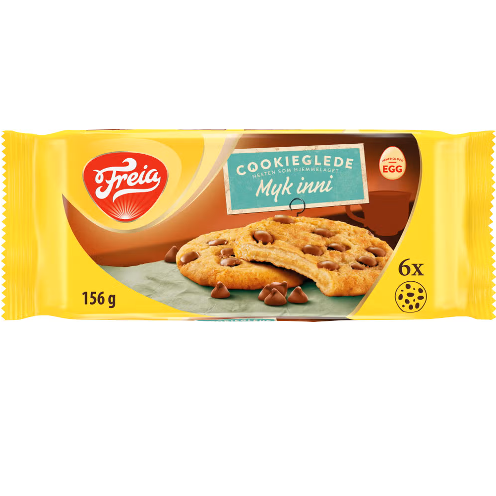 Freia Cookieglede Myk Inni 156g
