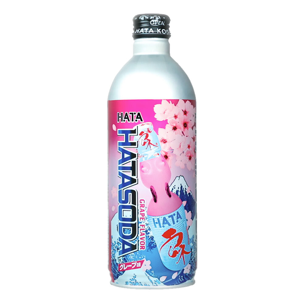Hata Ramune Metall Flaske 500ml | Datodeal | Flere Smaker Japansk drikke