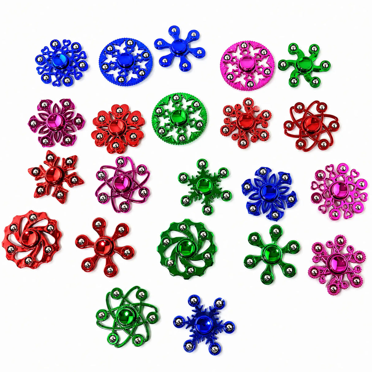 Fidget Spinner Metall | 4 Farger