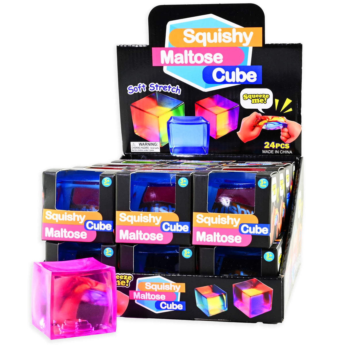 Squishy Maltose Cube Iskub 5,5cm | Velg Farge