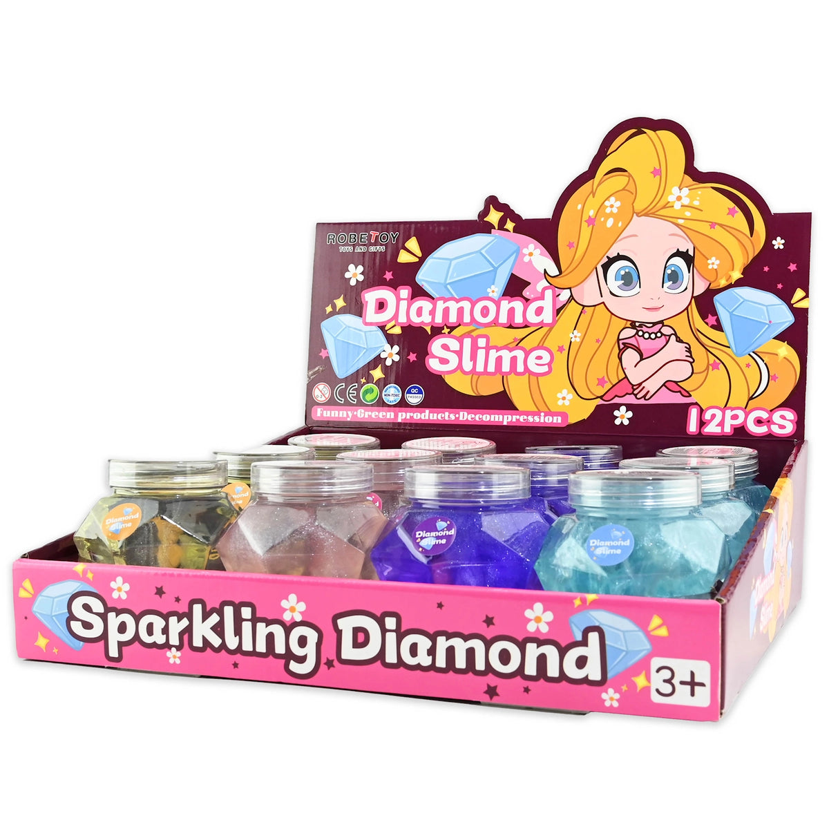 Diamond Putty Slim 280g | Tilfeldig Glitterfarge