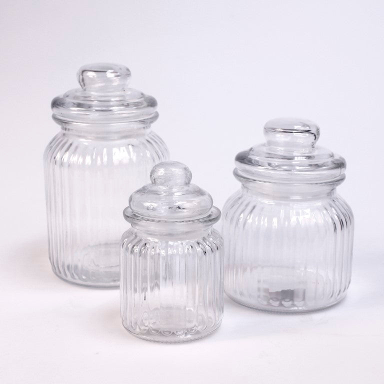 Glasskrukke med lokk 250 ml