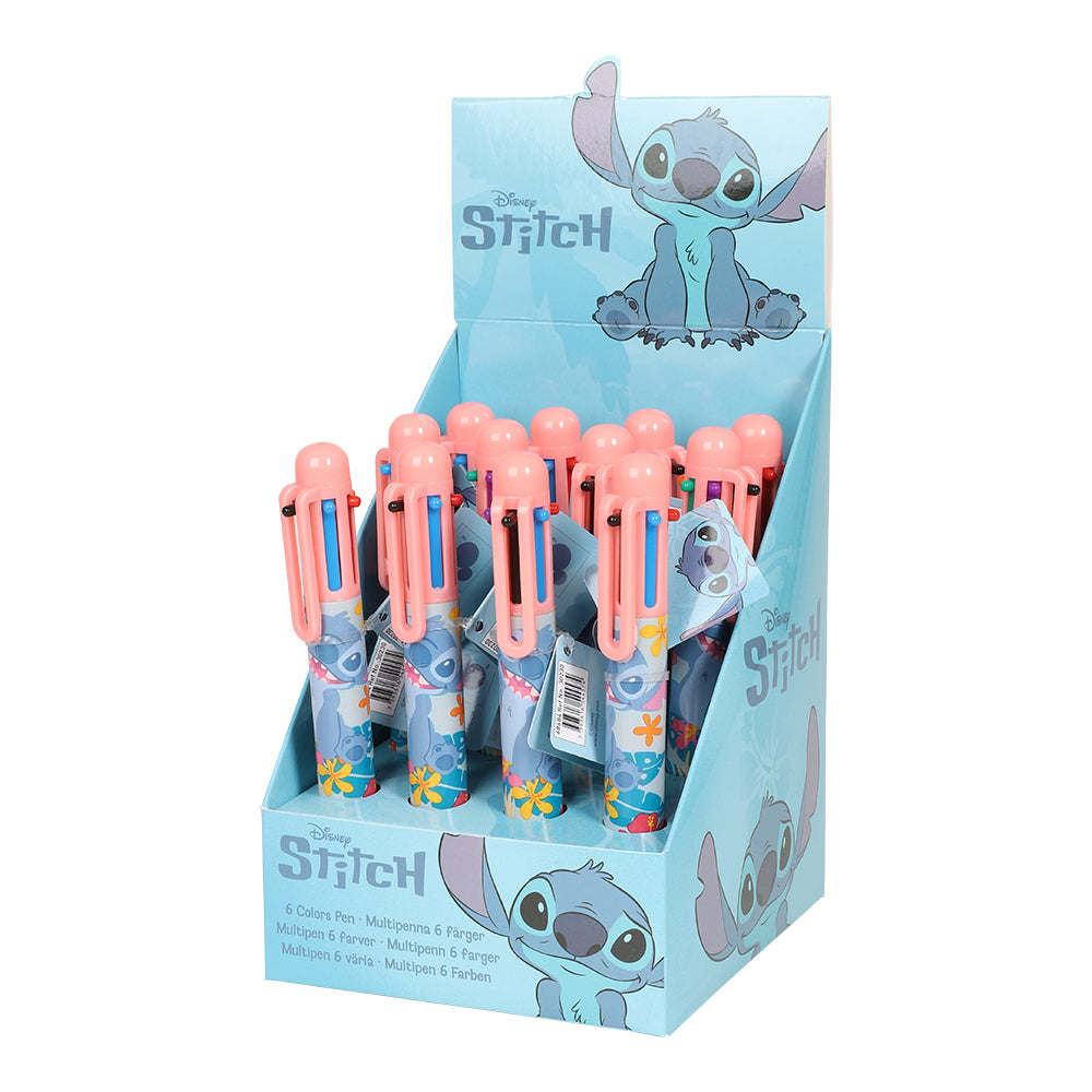 Stitch Flerfargepenn med 6 Farger