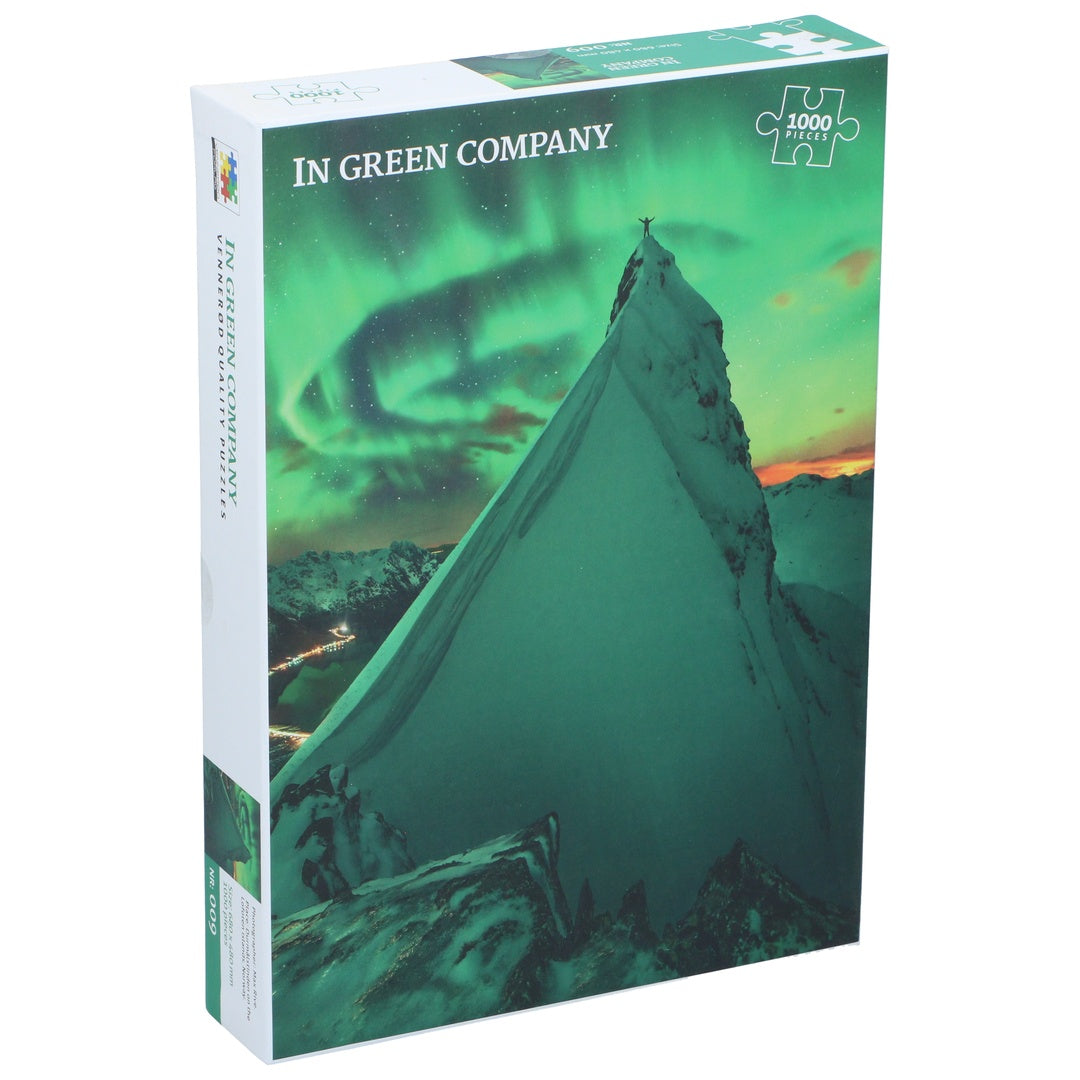 Puslespill 1000 brikker Nordlys | Vennerød
