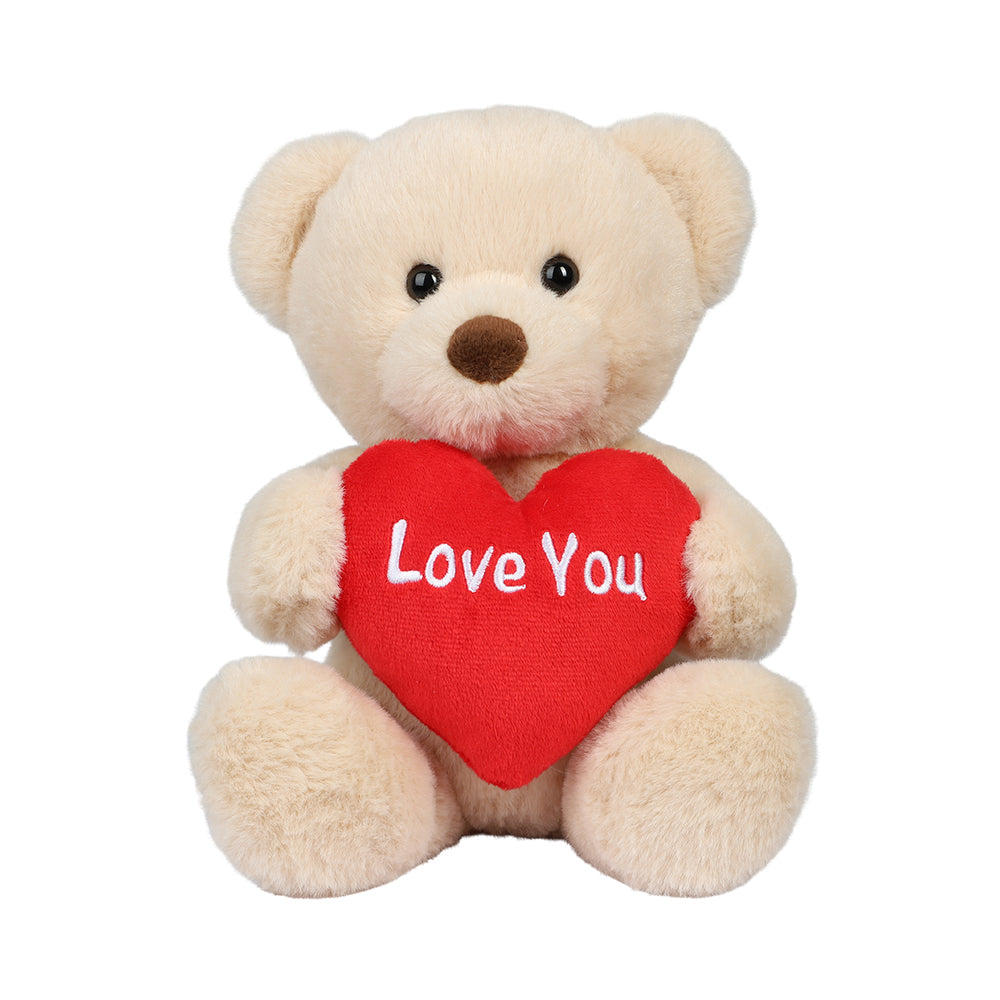 Love You Bamse med Hjerte 20cm