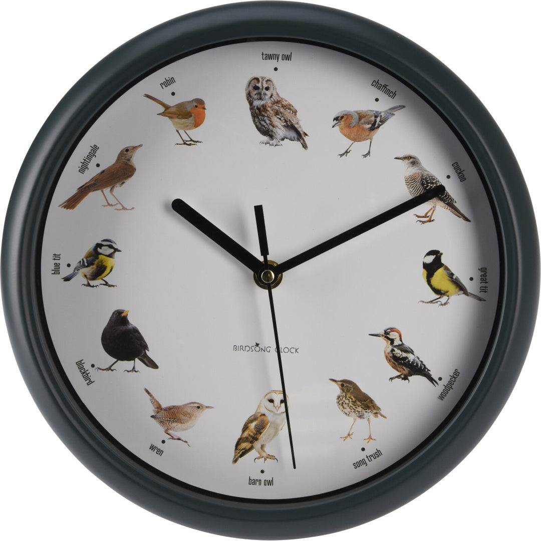 Veggklokke med Fuglesang, 25 cm