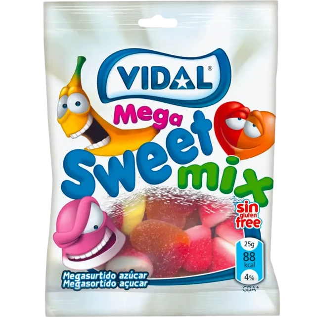Vidal Mega Sweet Mix 90g