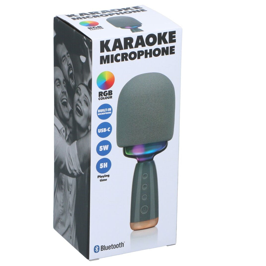 Trådløs Karaoke Mikrofon med Høyttaler | EDM