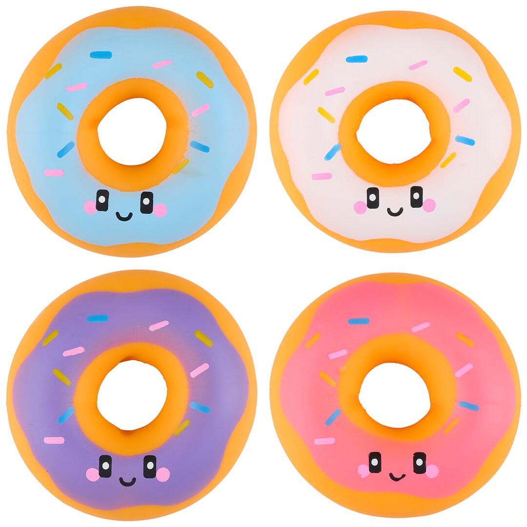 Eddy Toys Squish Donut 4as | Morsom Stressleke