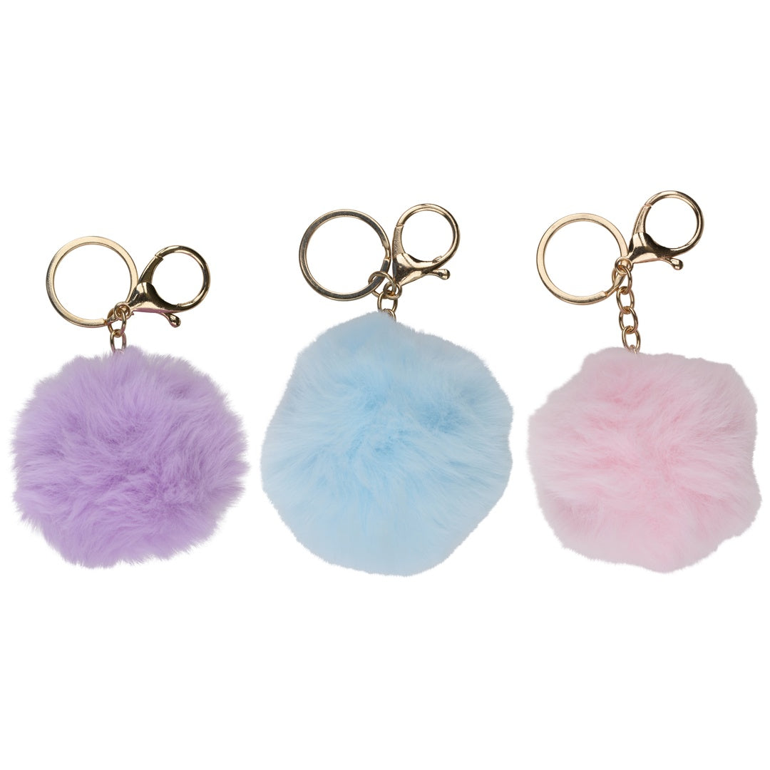 Fluffy Pompom Nøkkelring | Eddy Toys