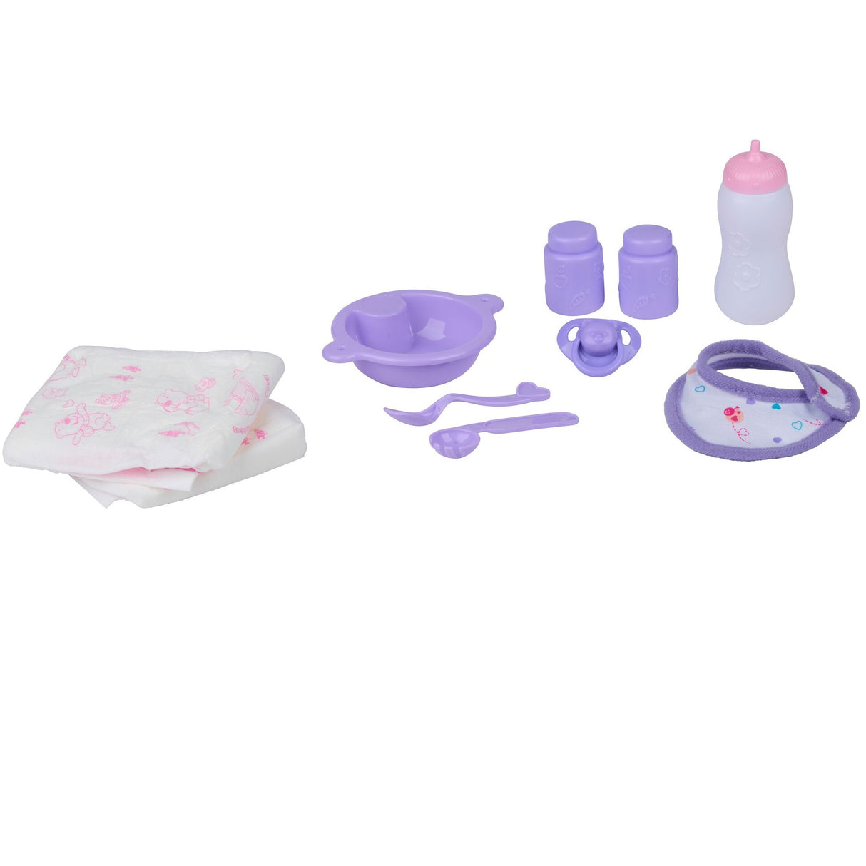 Eddy Toys | Dukketilbehørs Sett 10 Deler