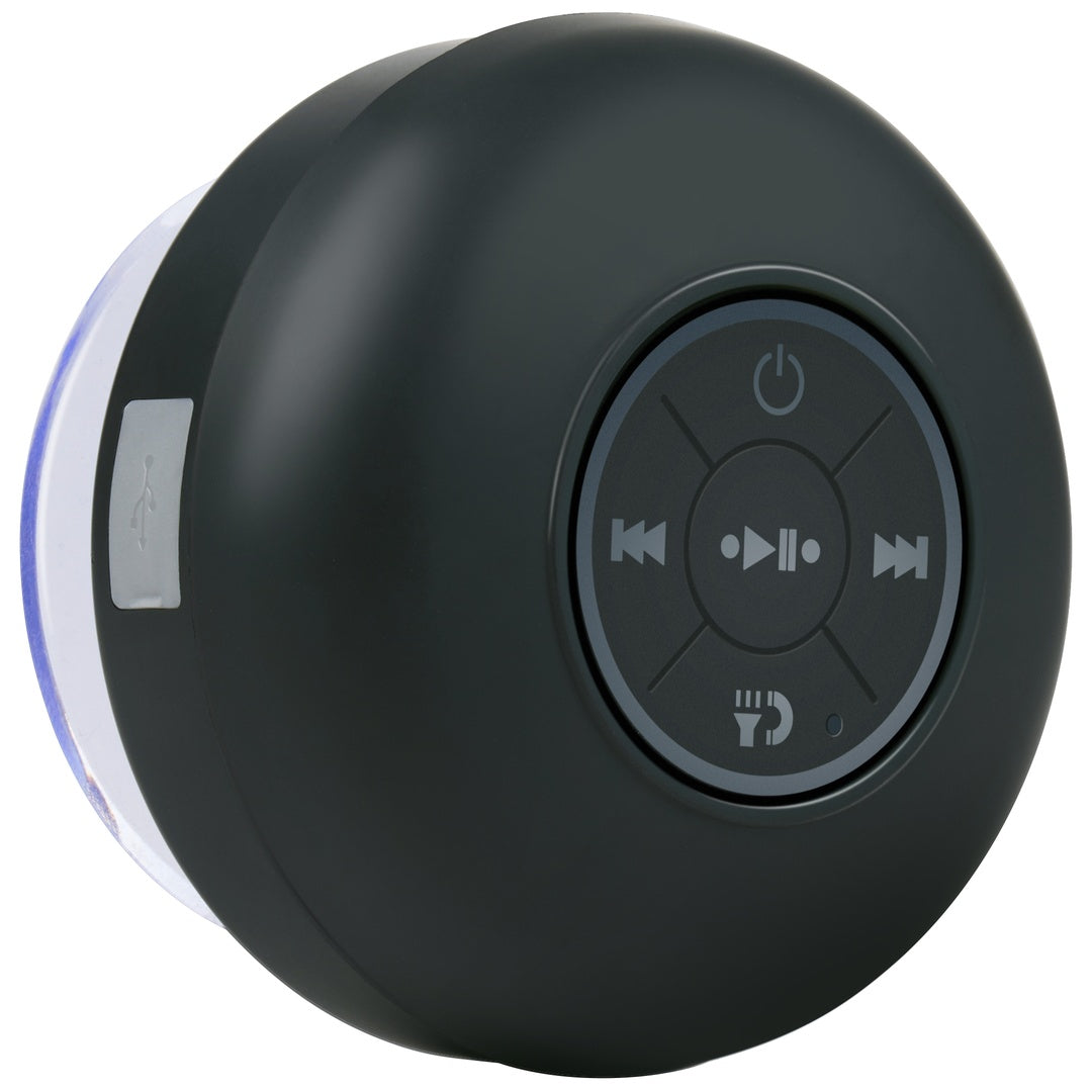 Vanntett Bluetooth Høyttaler m/sugekopp
