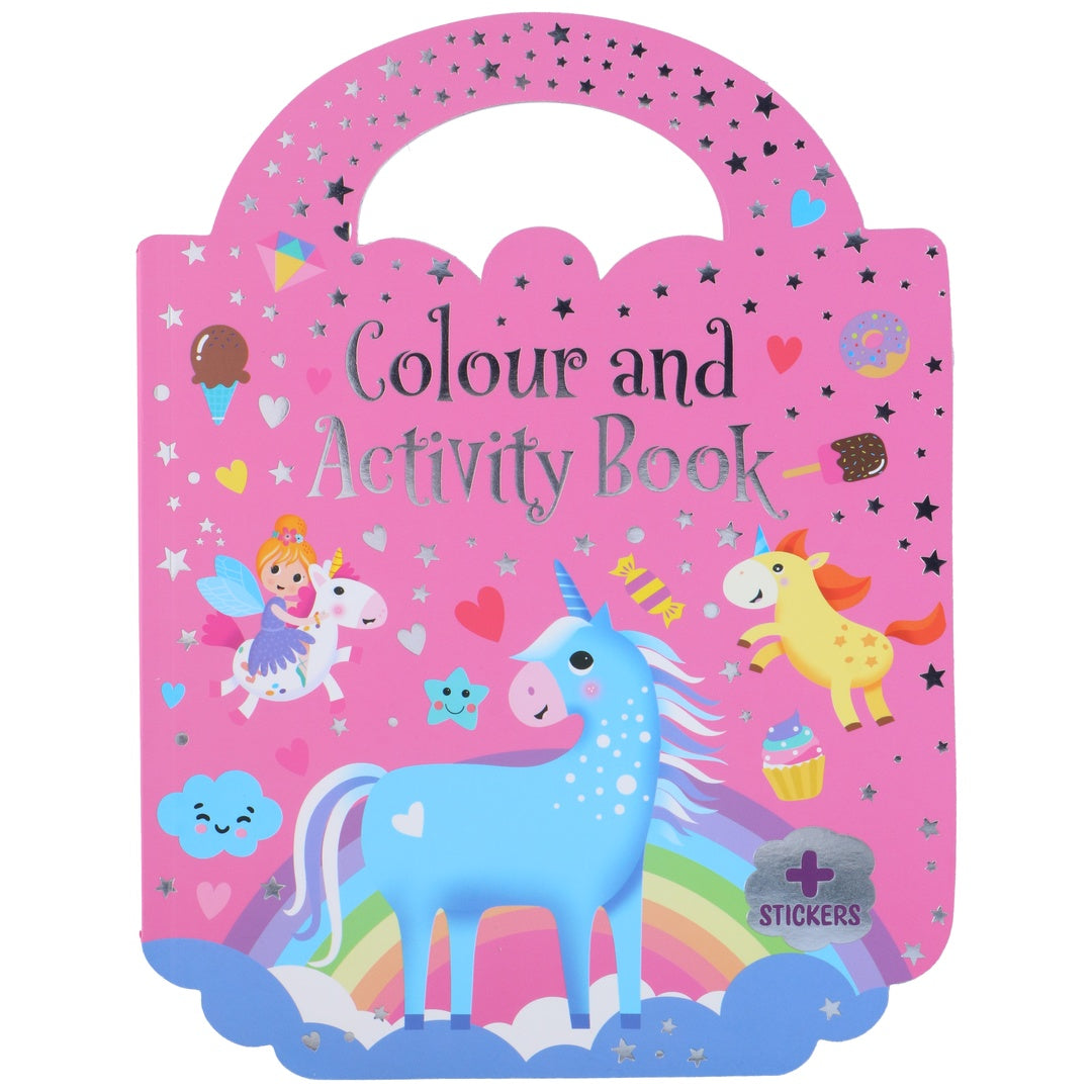 Aktivitetsbok med Klistremerker | 4 Varianter