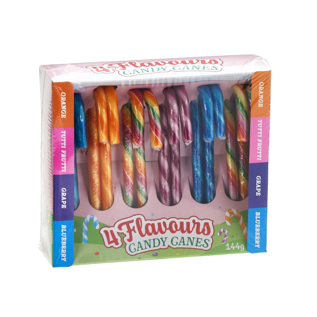 Candy Canes Blandede Smaker 144g | Becky's