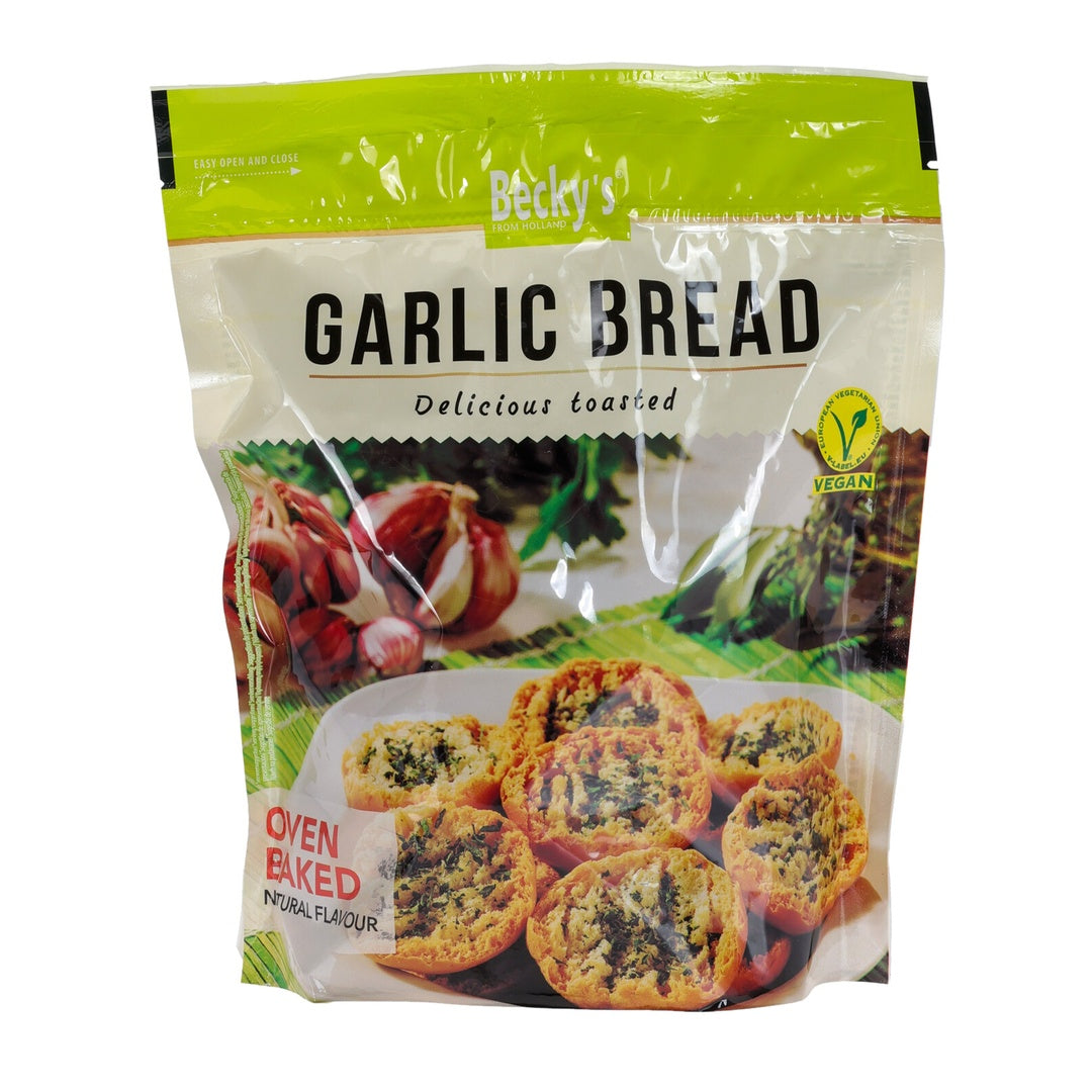 Hvitløksbrød Snacks 150g | Knasende brødchips | Becky's
