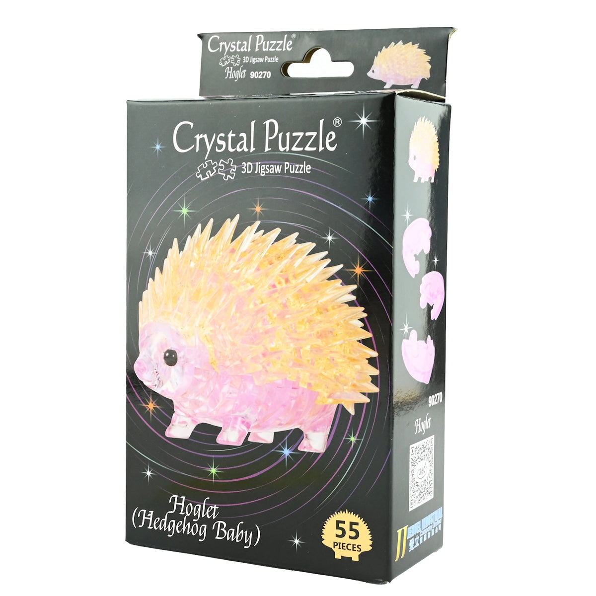 Crystal Puzzle Pinnsvinunge 55 Deler | 3D Puslespill
