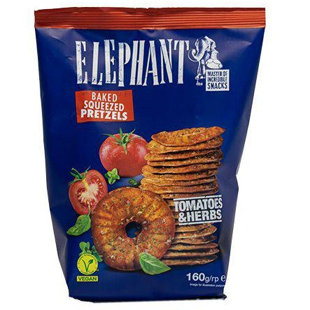 Elephant Pretzels Tomato & Herbs 160g