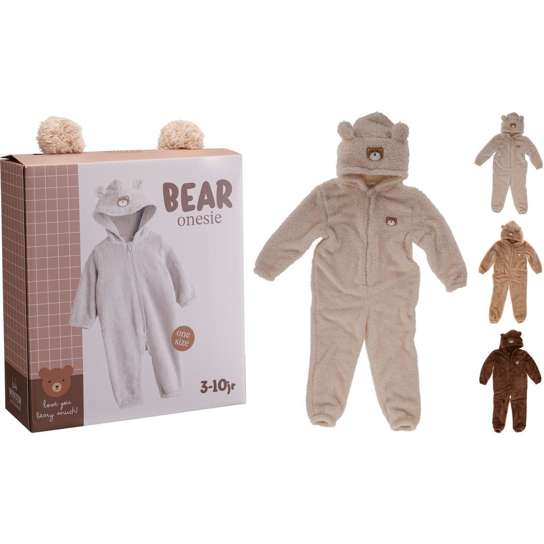 Kosedrakt for barn med bjørnemotiv 100/110cm| Kids Collection