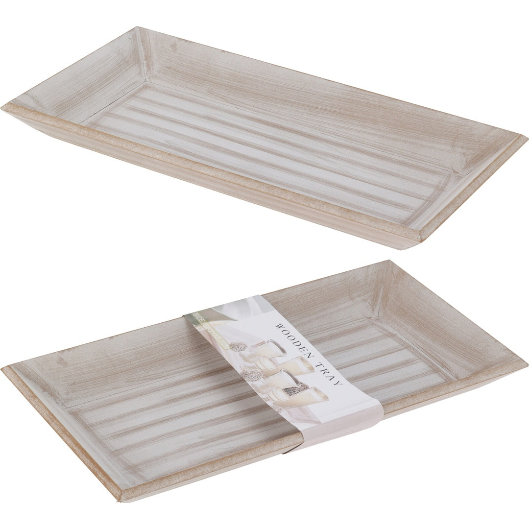 Trefat 40x20cm grålasert | Dekor