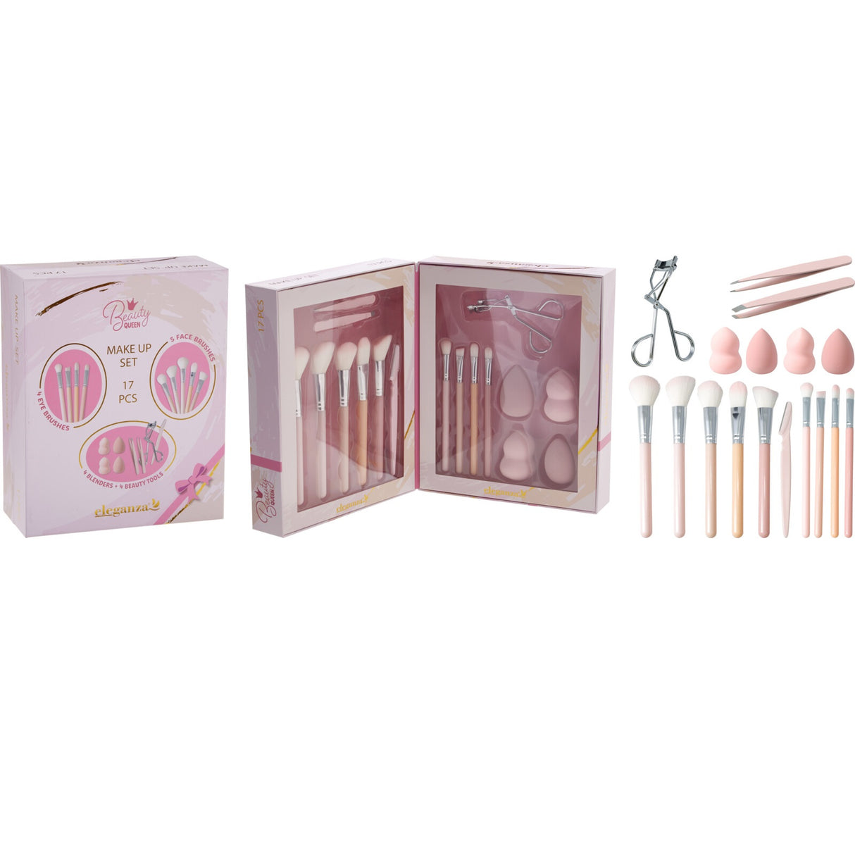 Sminkesett 17 Deler | Eleganza