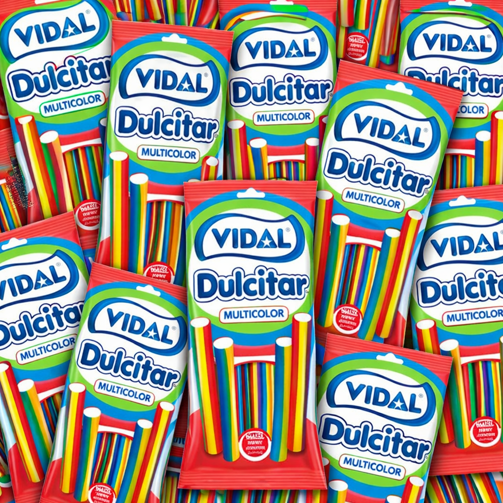 Vidal Rainbow Brushes 14x90g Large Pack