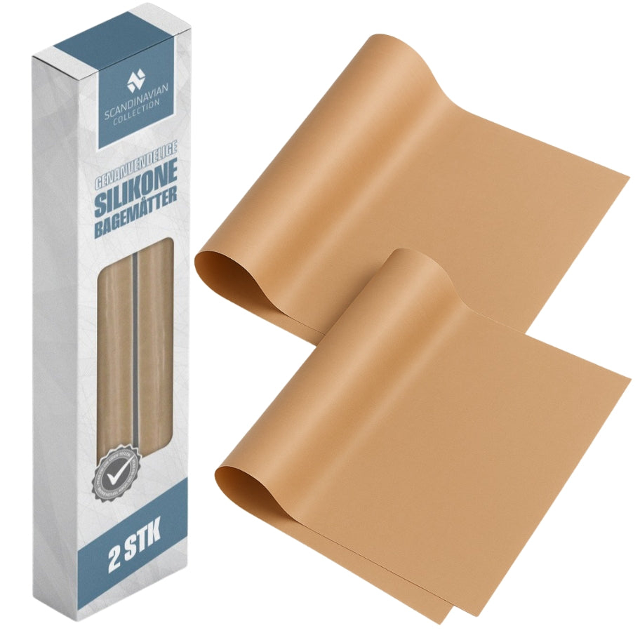 Silikon Stekematte 2pk | Gjenbrukbar | Scandinavian Collection