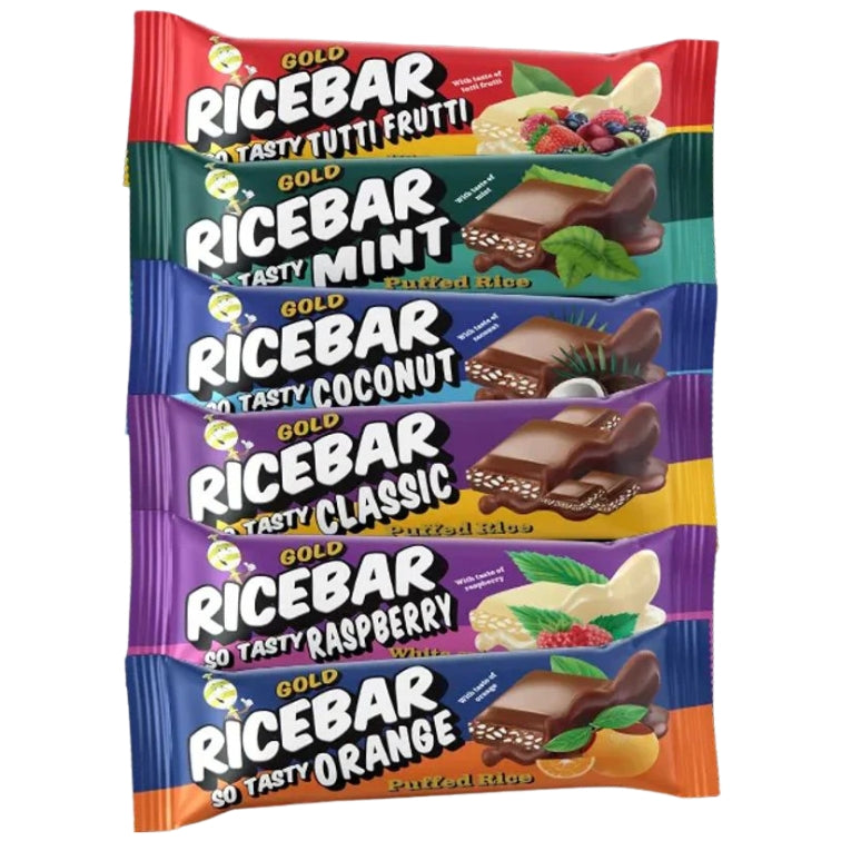 Ricebar So Tasty Mix 10x20g | 5 smaker | Storpakk