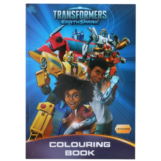 Transformers Tegnebok med Klistremerker | 48 Sider