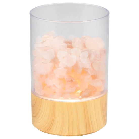 Grundig Saltstein Bordlampe LED | Ø9x14cm