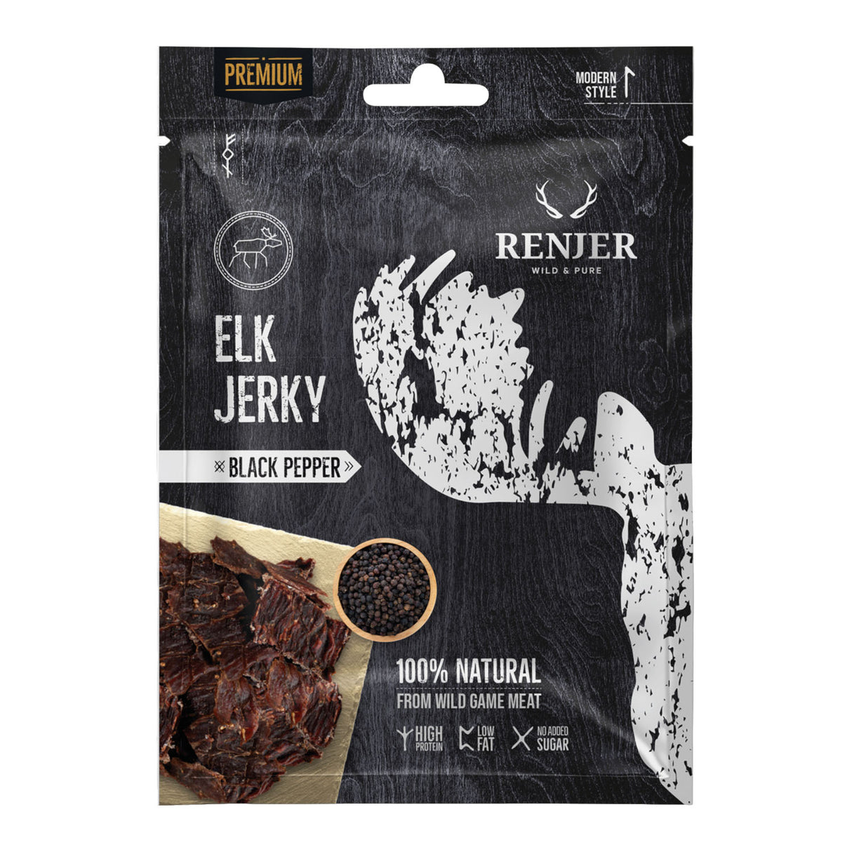 Renjer Jerky 5pk (5x25g) | Ulike Smaker