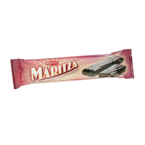 Carletti Maritza 30 g | Bringebærgelé med mørk sjokolade
