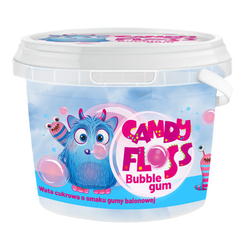 Candy Floss Bubble Gum Sukkerspinn 50g | Tyggegummismak