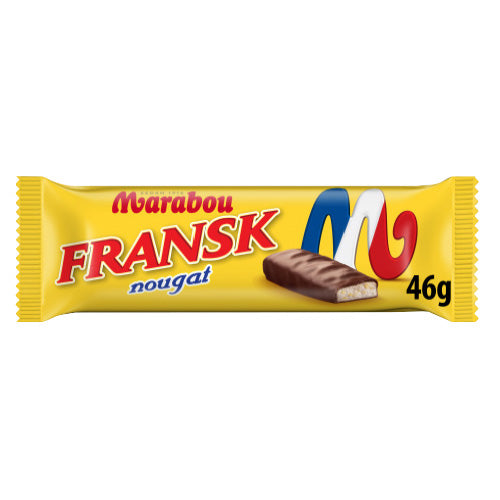 Marabou Dobbel Fransk Nougat 24 x 46 g Storpakning