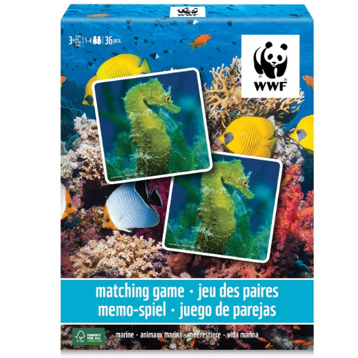 WWF Memory Matching Game Marine