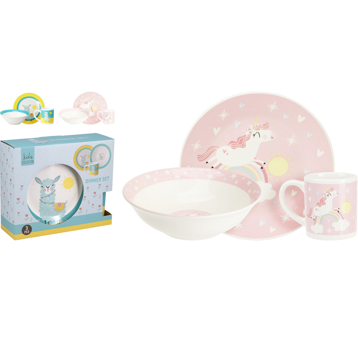 Servisesett for Barn 3 Deler | Kids Collection
