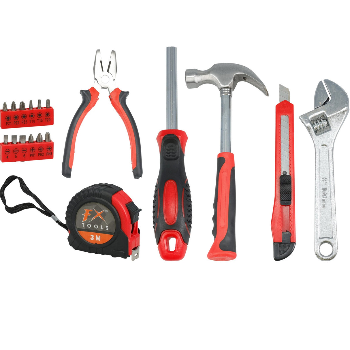 FX Tools | Verktøysett 19 deler i boks