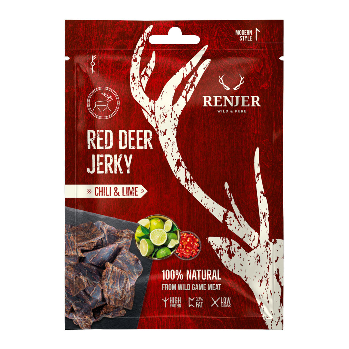 Renjer Jerky 5pk (5x25g) | Ulike Smaker