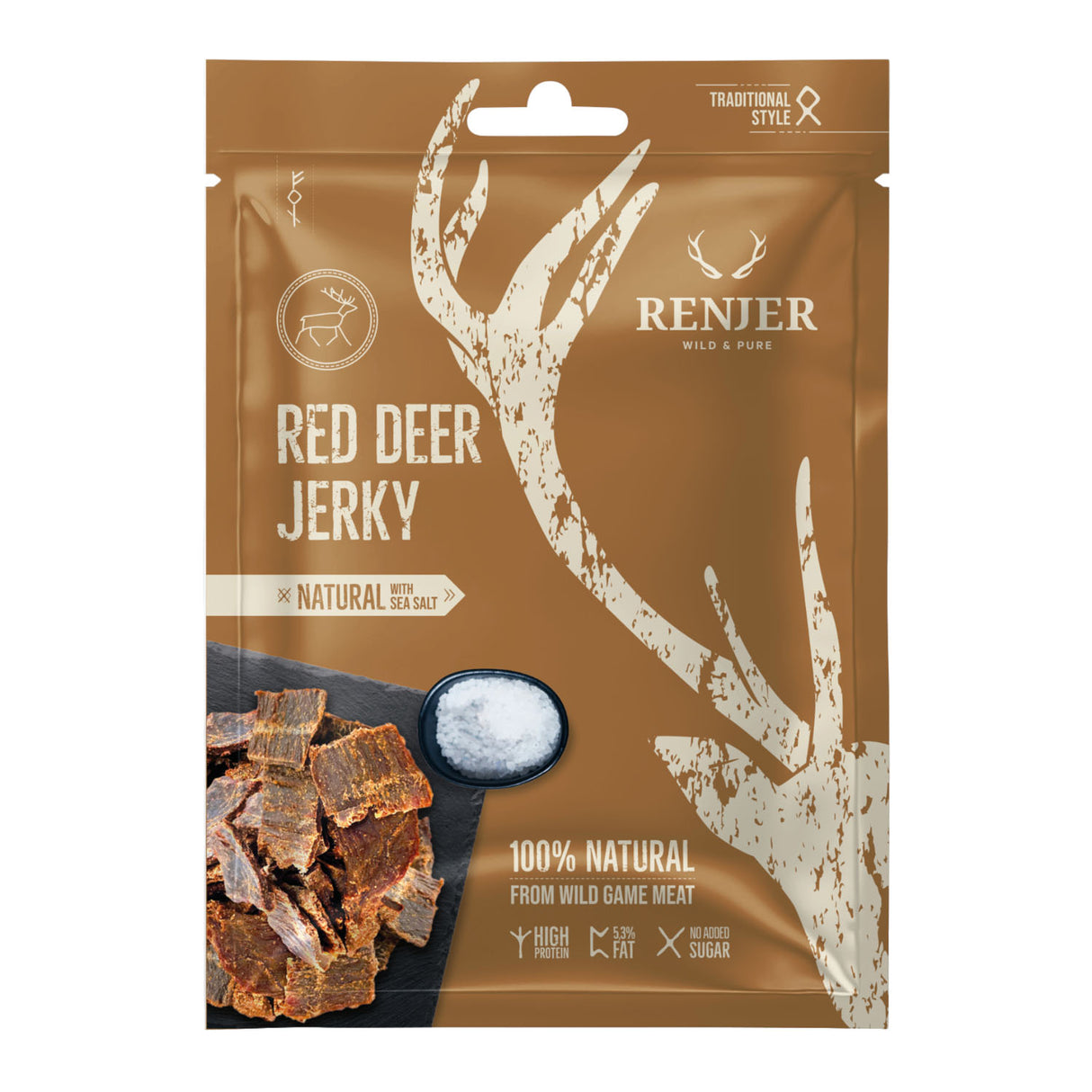 Renjer Jerky 5pk (5x25g) | Ulike Smaker